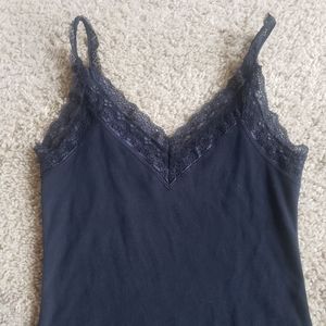 Abercrombie & Fitch Lace Lined Tank Top